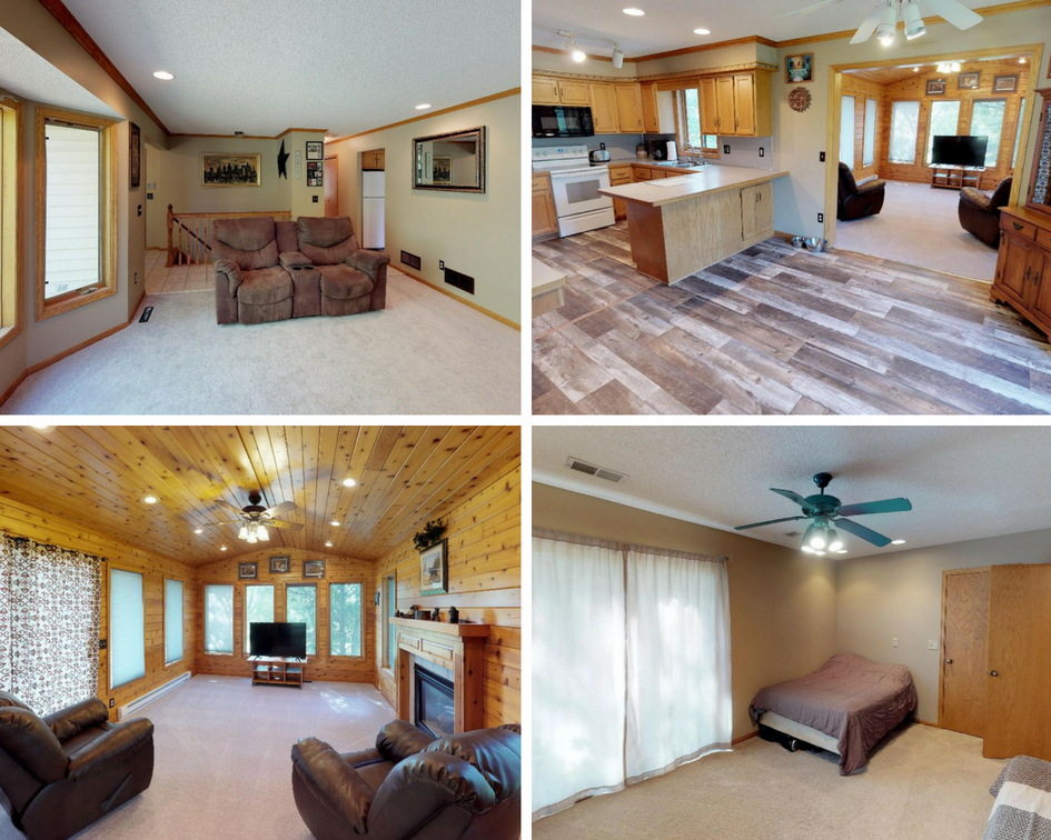 Re/Max Results 4BR/2BA Isanti Home w/Outbuildings